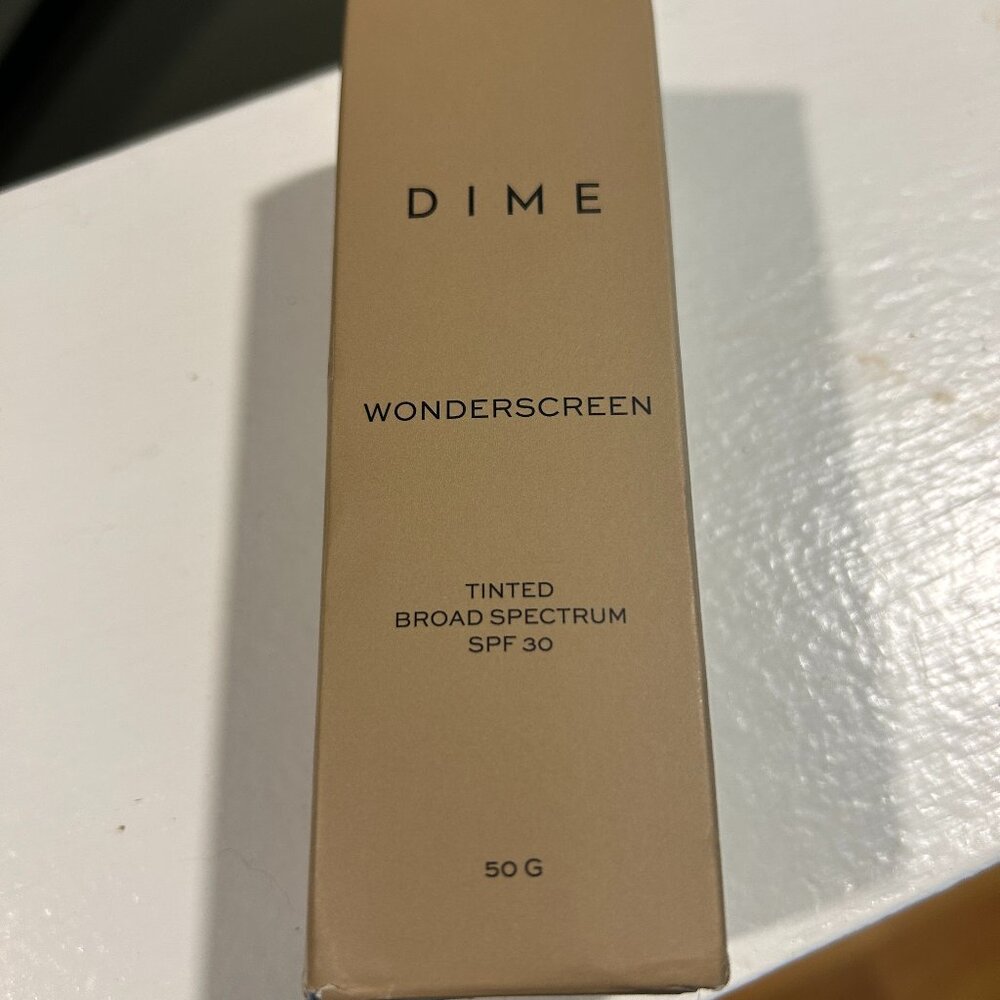 DIME Beauty Tinted Glow Wonderscreen® SPF 30 Shade 02 NEW in Box